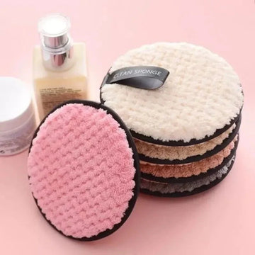 5Pcs Reusable Makeup Remover Cotton Wipes