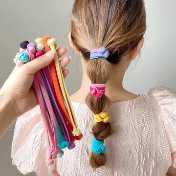 Knotted Hair Rope Elastic Hair Bands Ties