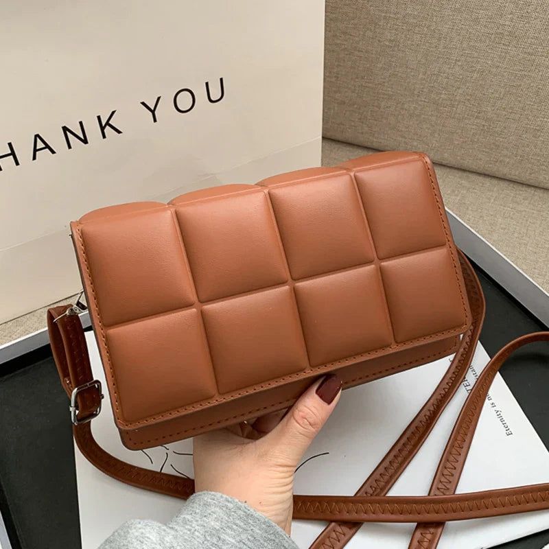 New Solid Color Fashion Shoulder Handbags Female