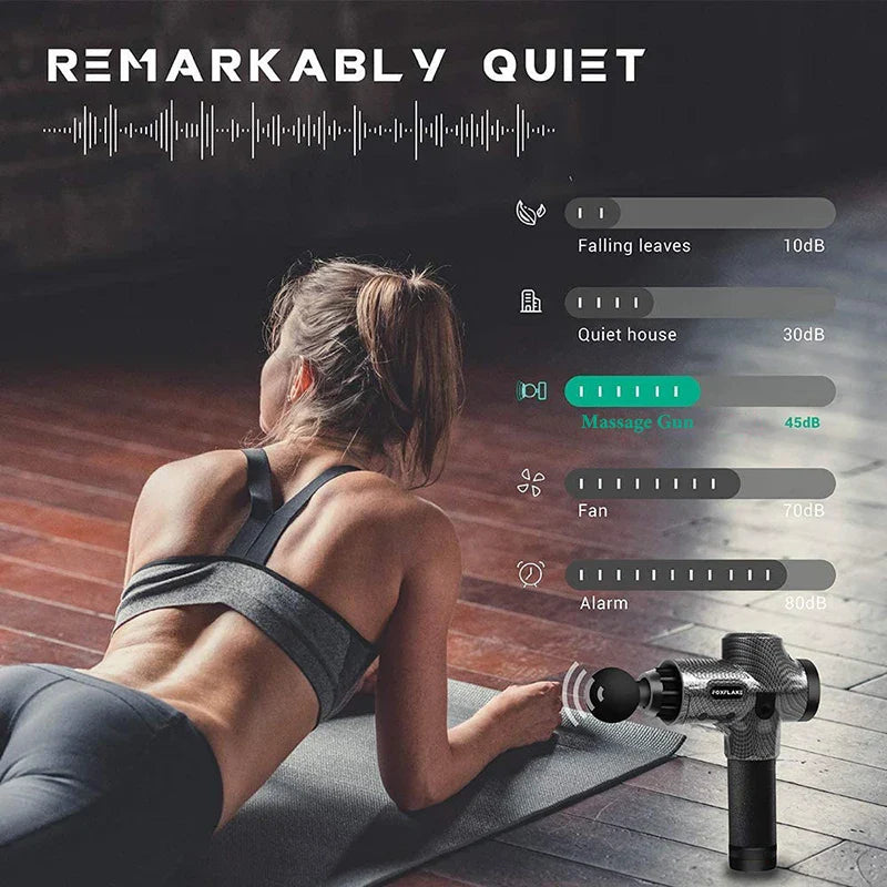 High frequency Massage gun muscle relax body