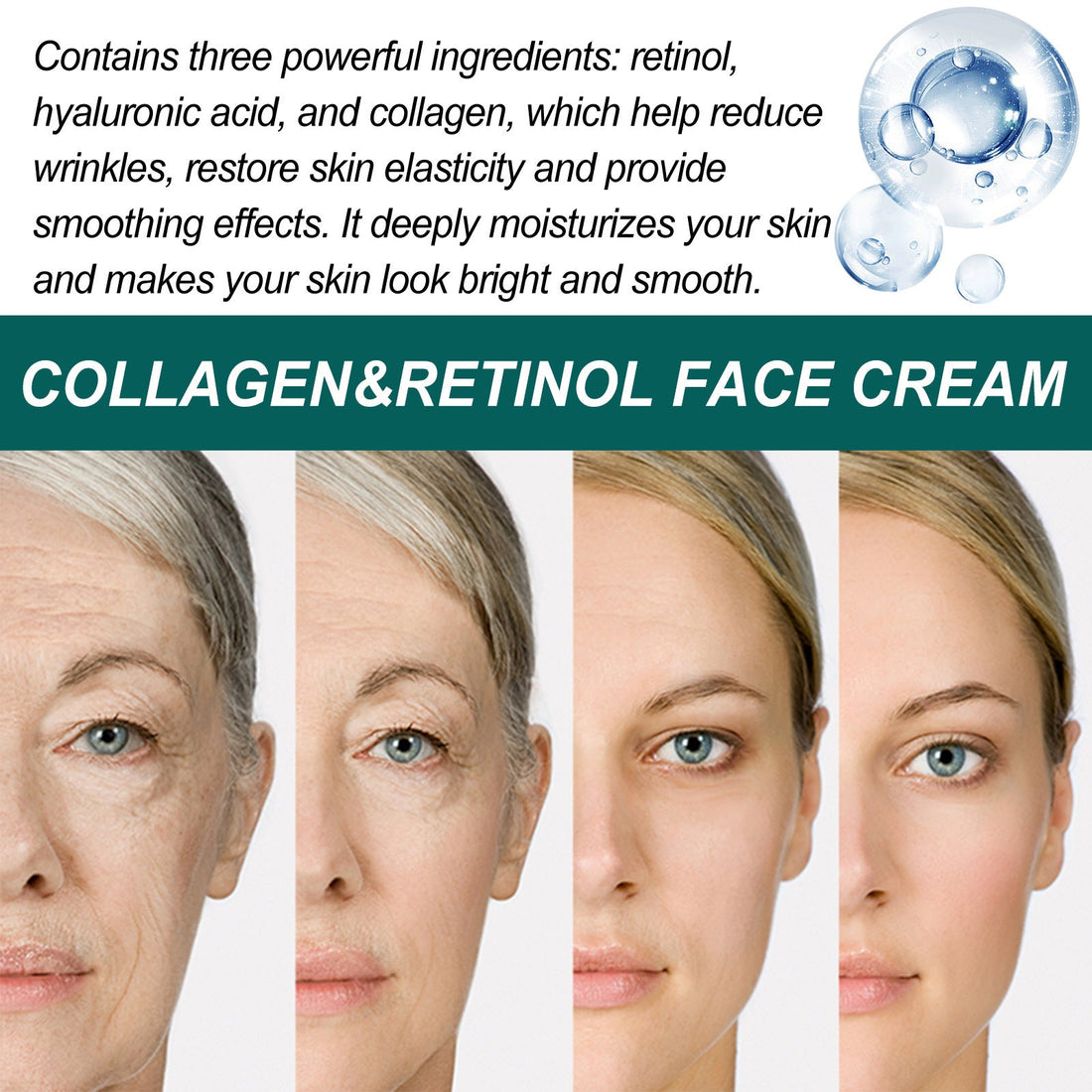 Collagen Retinol Facial Moisturizing Cream