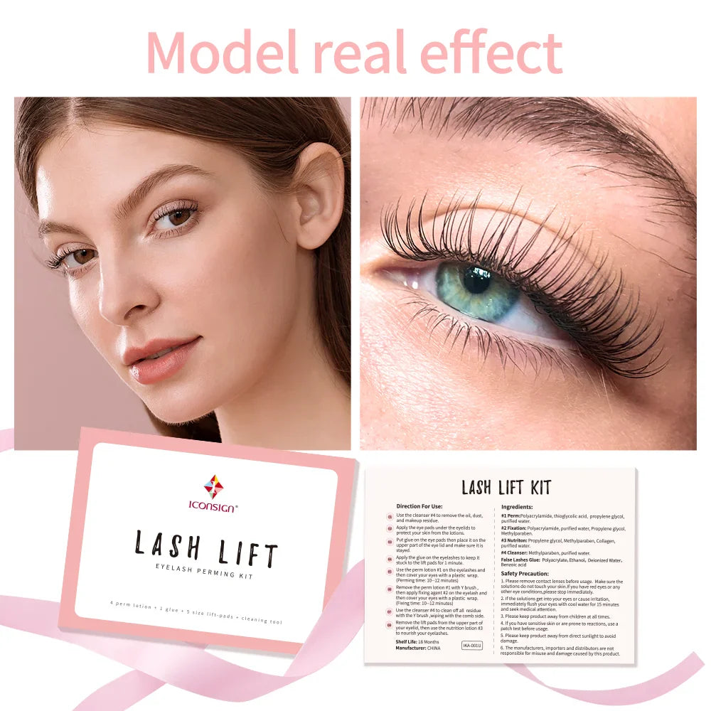 Lash Lift Kit Lifting Eyelash Enhancer Calia Set