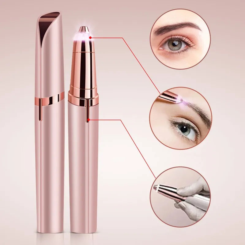 Electric Eyebrow Trimmer Shaper Pencil