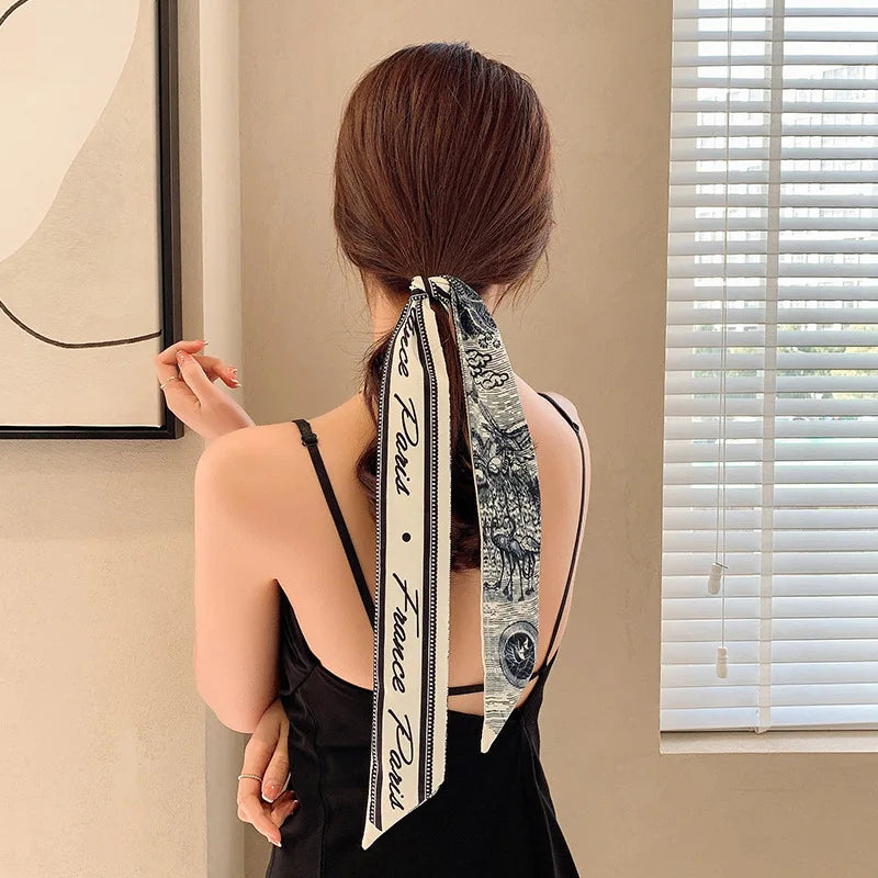 New Fashion Silk Scarf Hair Band