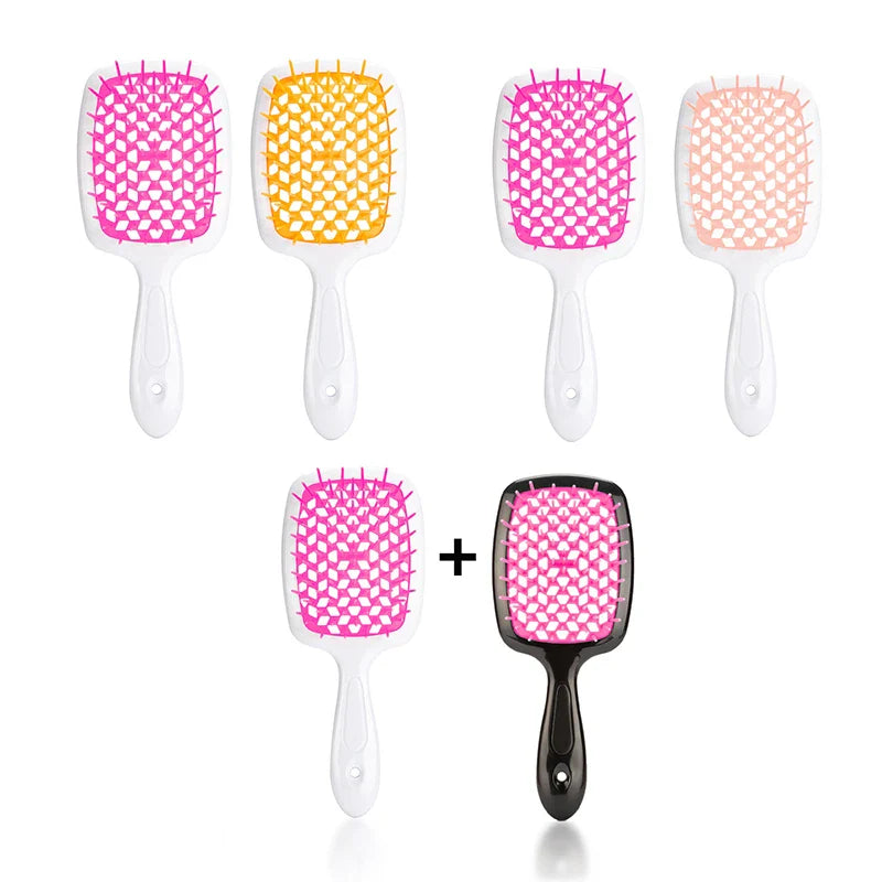 Wide Teeth Air Cushion Comb Massage  Hair Brushes