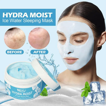 Hydra Moist Ice Water Sleeping Mask Whitening Moisture Facial Care