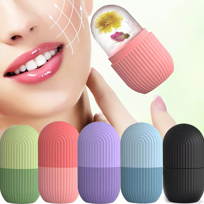 Silicone Ice Cube Trays Beauty Lifting Ice Ball