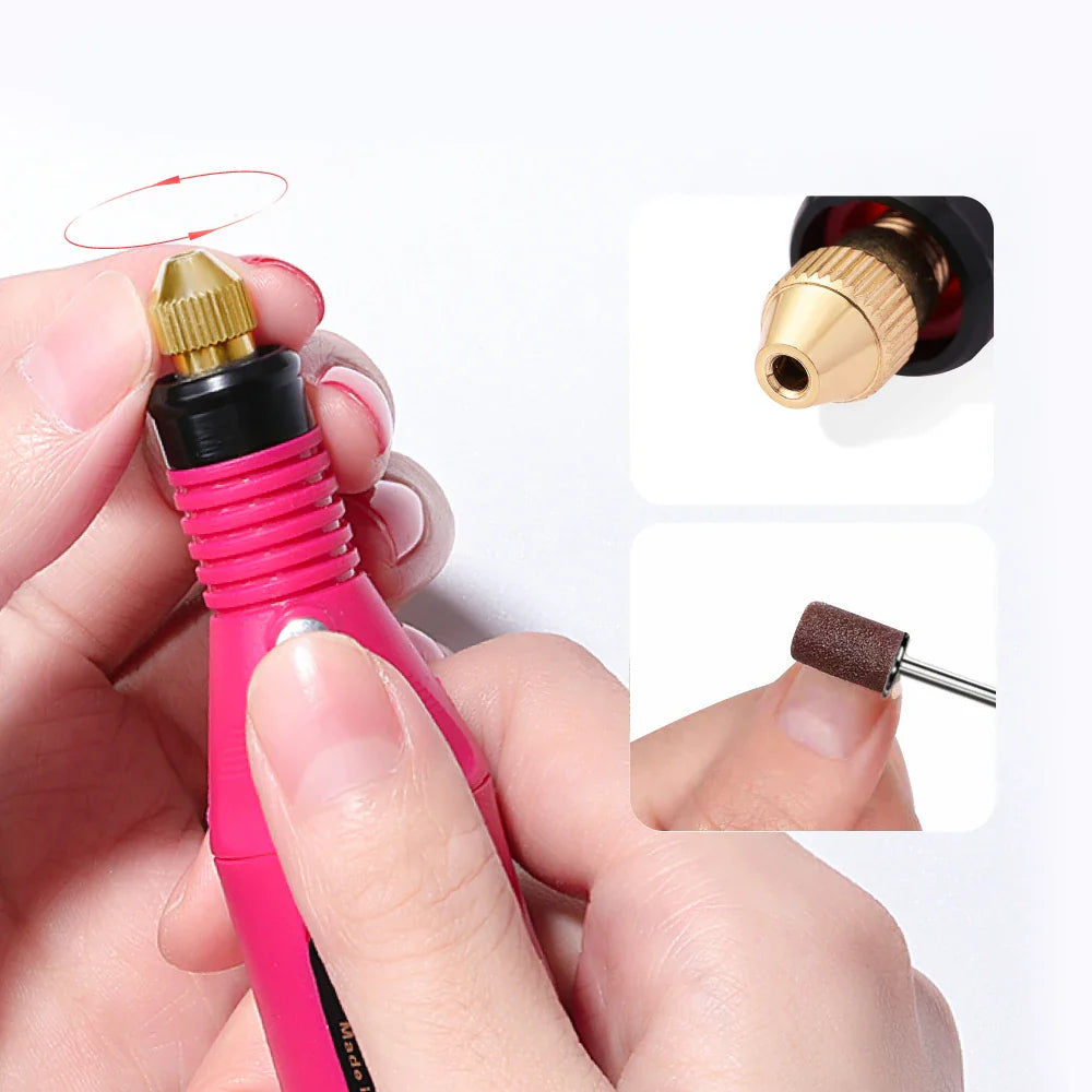 Electric Nail Drill Machine Set