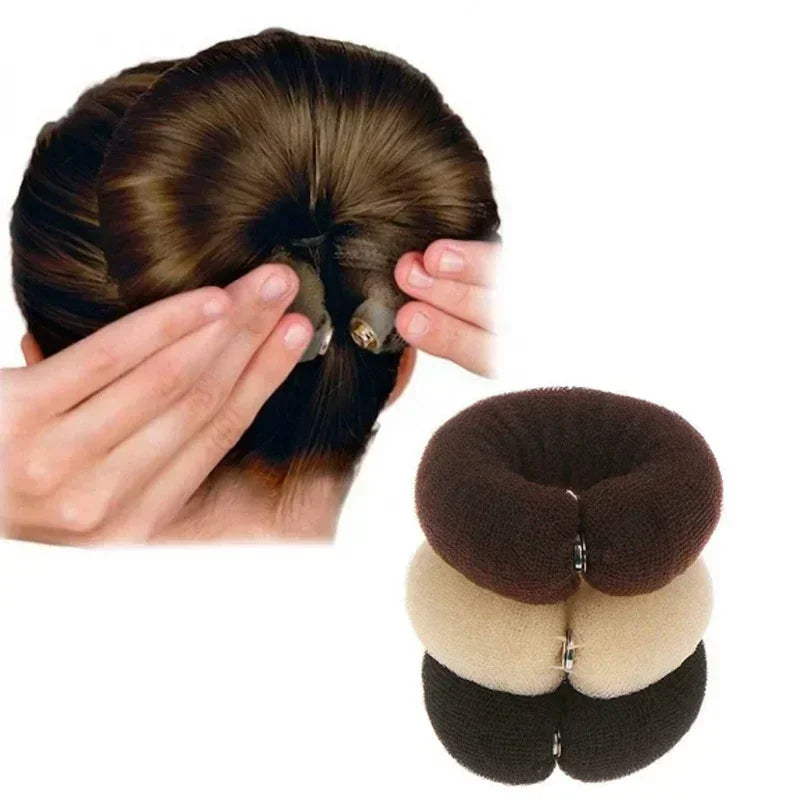 Hair Bun Maker Donut Magic Foam Sponge