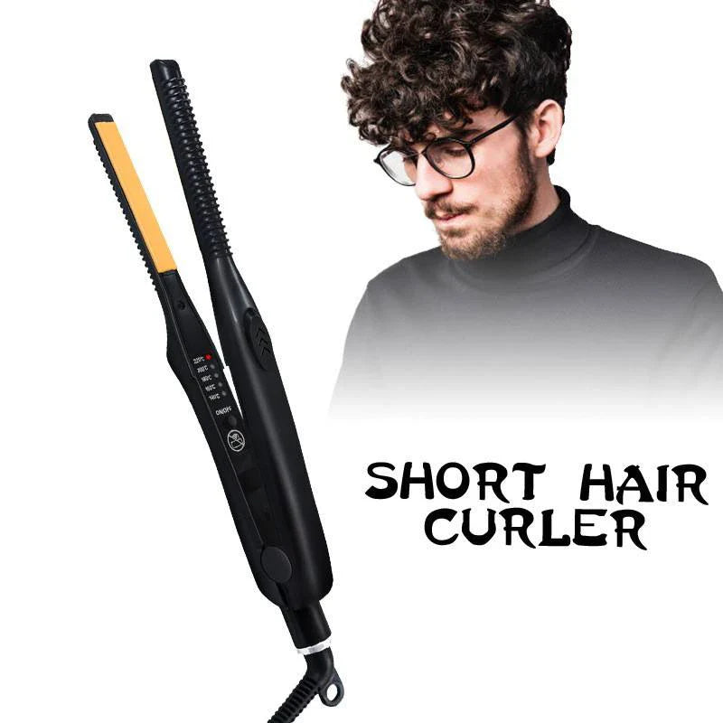 Short Hair Women And Men Beard Straightener