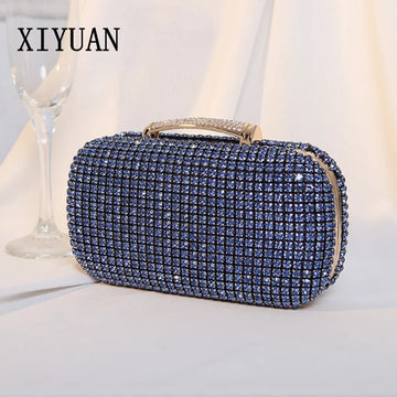 XIYUAN Luxury Rhinestone Evening Clutch