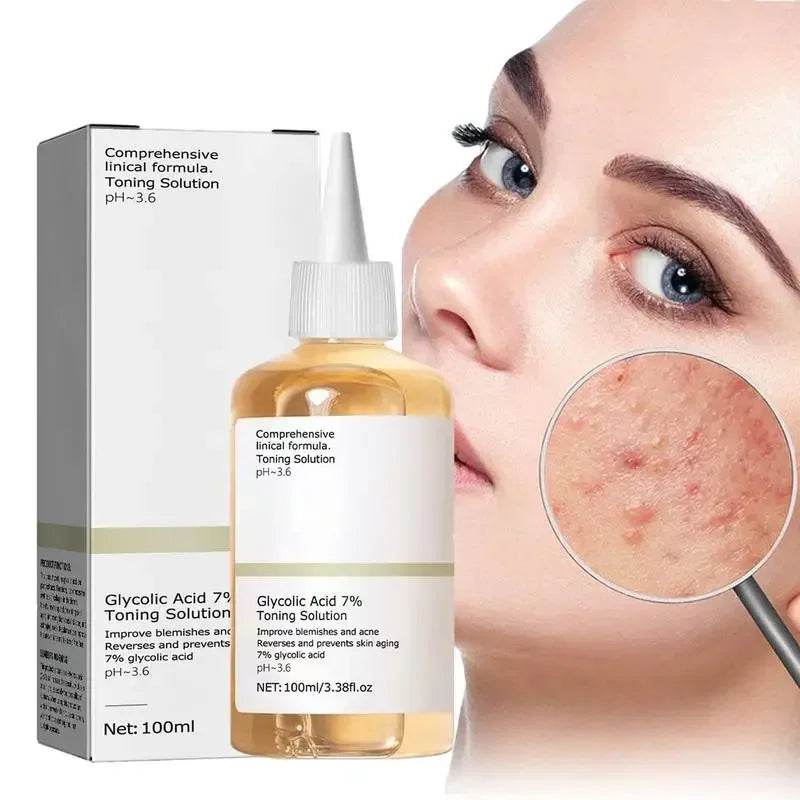 Glycolic Acid 7% Toning Solution Lifting Firming Wrinkles