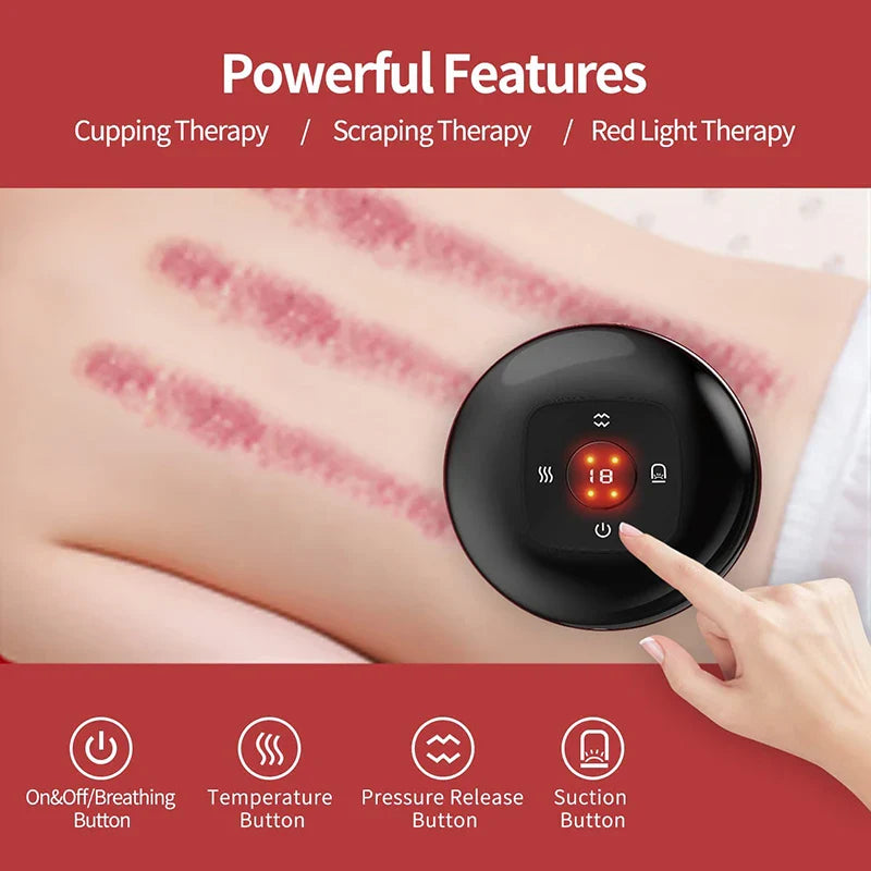 Medical Chinese Electric Vacuum Cupping Therapy