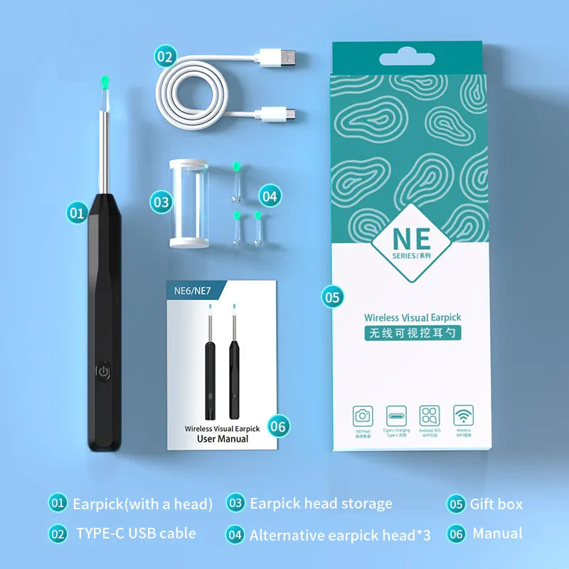 Natfire NE6 Wireless Ear Wax Remover