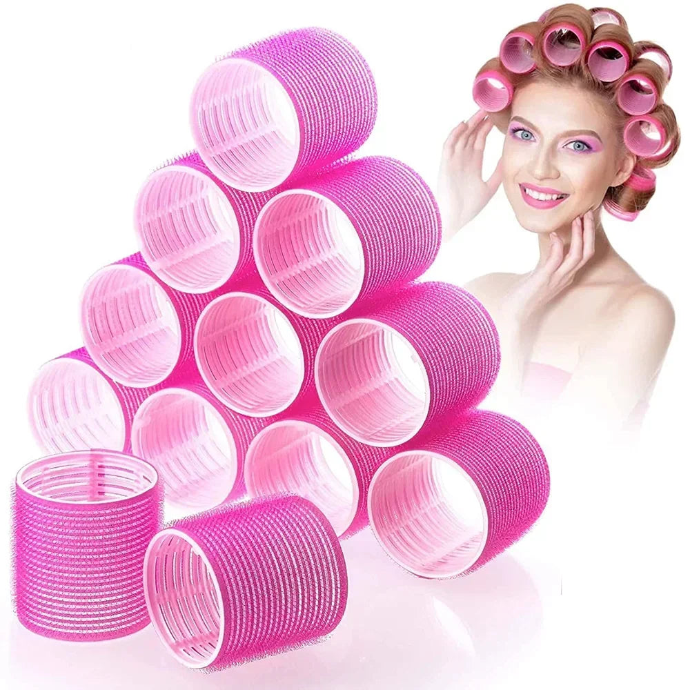 Self-Grip Hair Rollers Heatless Hair Curlers