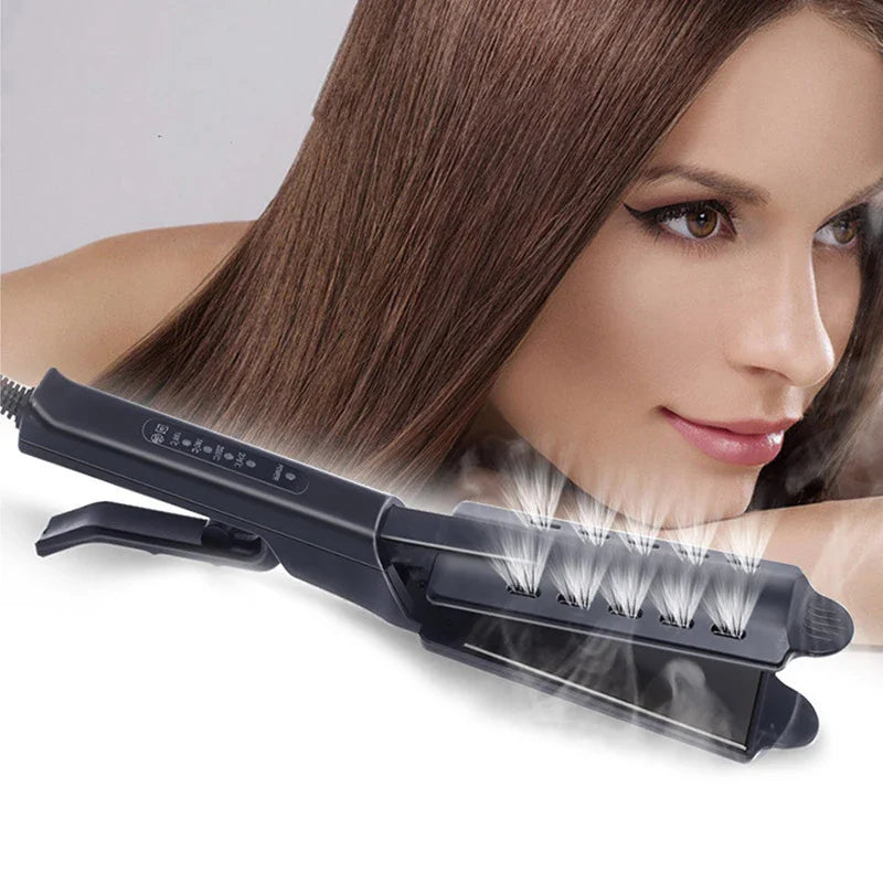 Electric LCD Hair Straightener Ceramic