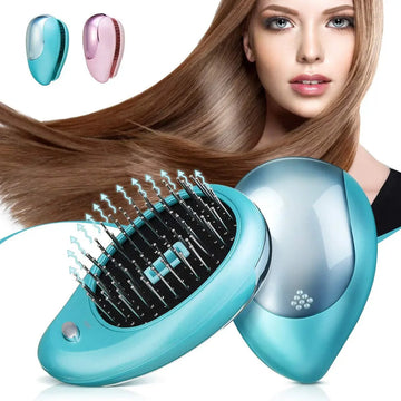 Anti-Static Ionic Hair Brush Electric Hair Brush